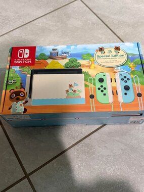 Nintendo switch animal crossing new horizons special edition